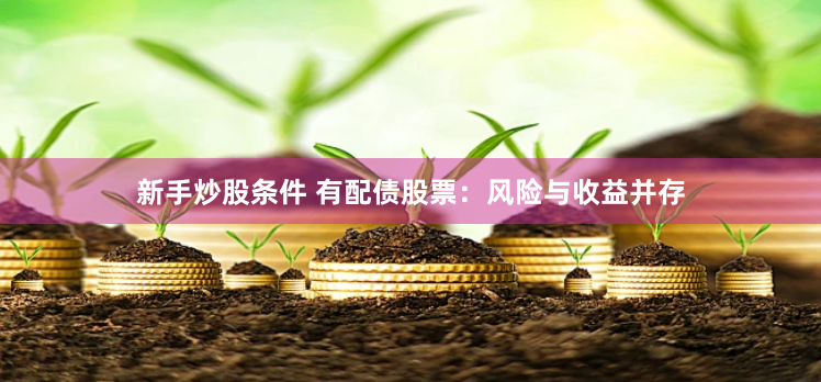 新手炒股条件 有配债股票:风险与收益并存